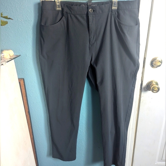 Vouri Men's Black Casual Pants - Picture 1 of 7
